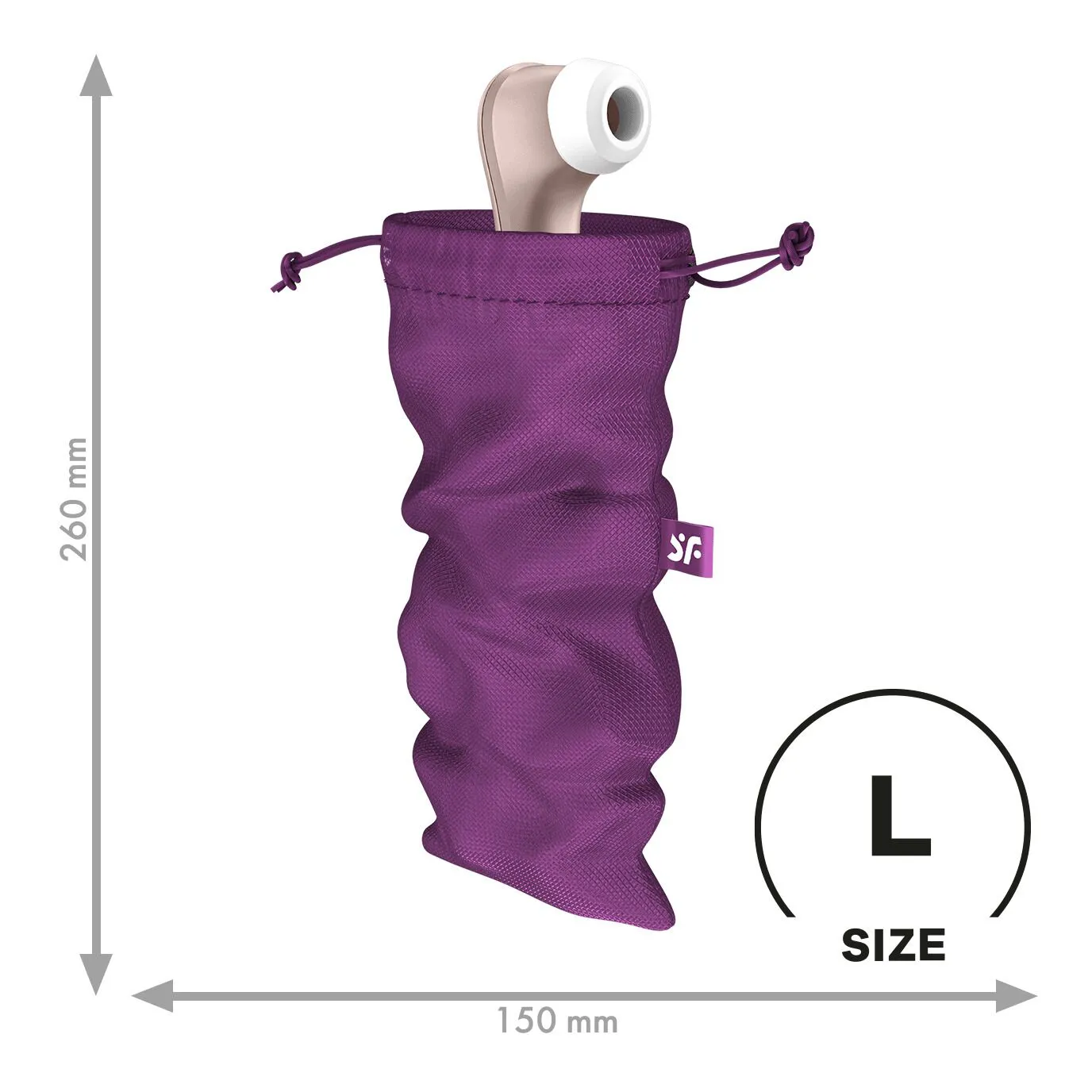 Satisfyer Treasure Bag, L, фиолетовый