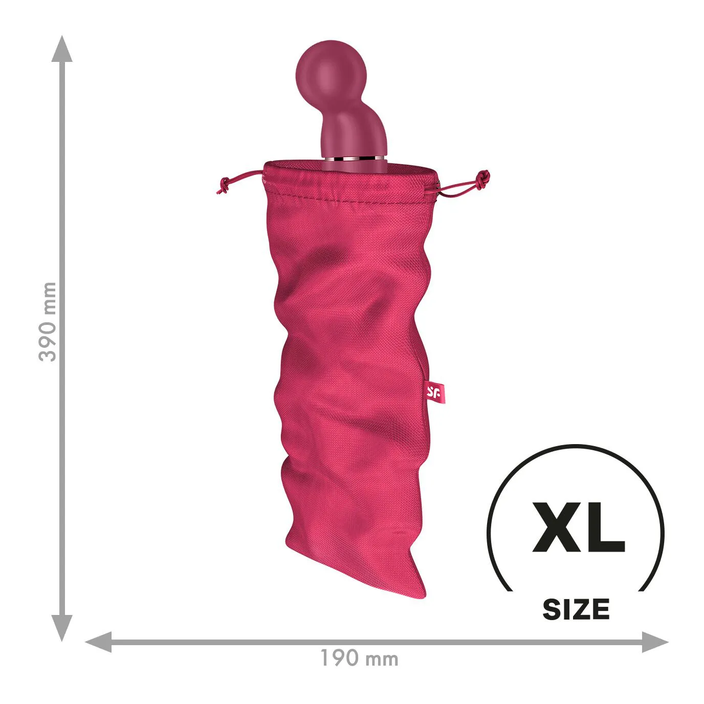 Satisfyer Treasure Bag, XL, розовый