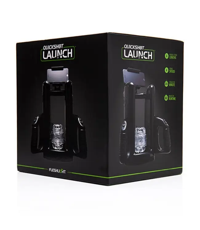Fleshlight Quickshot Launch V2, чорний — фото 8