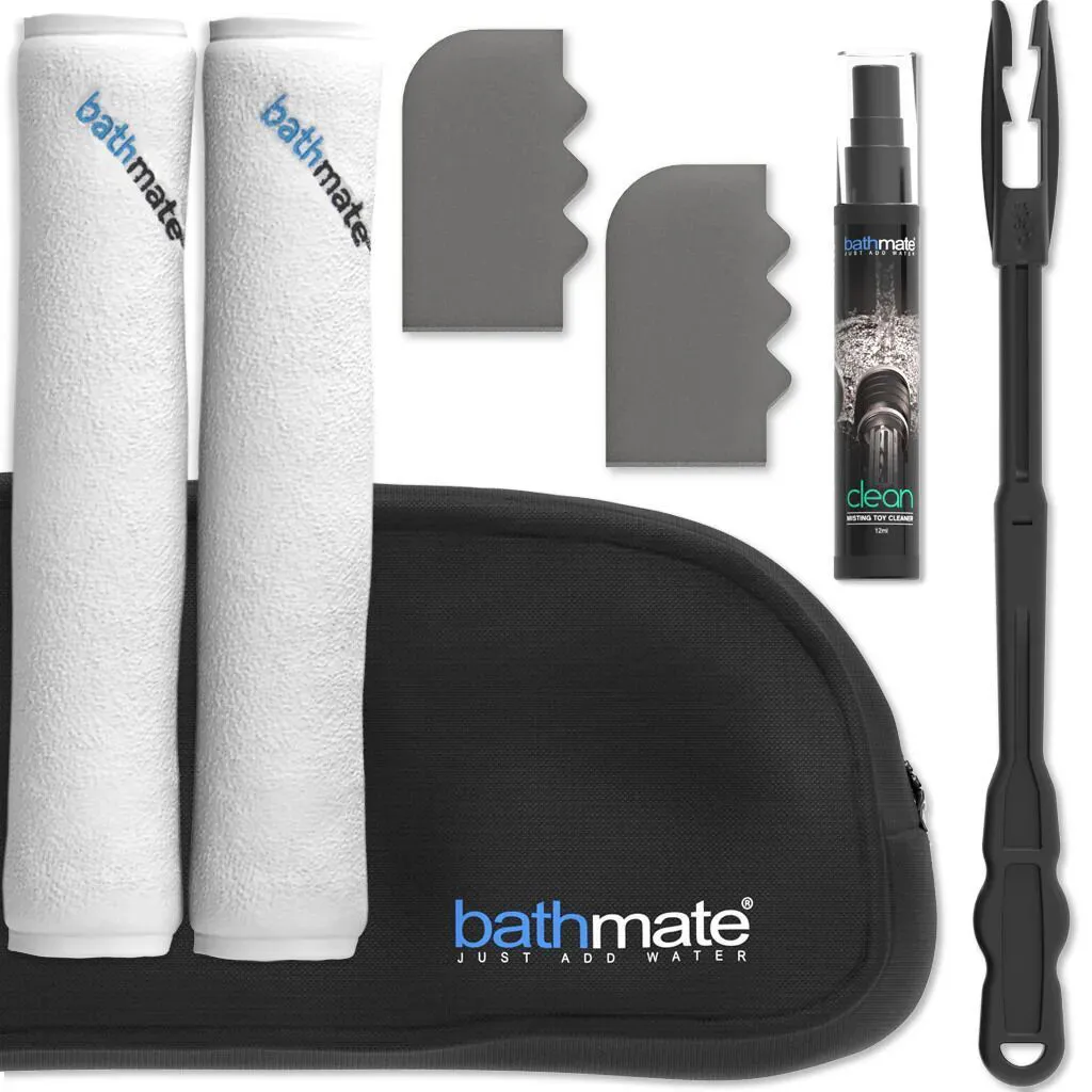 Набір Bathmate Cleaning Kit — щітка, рушники, засіб для чищення й сумка