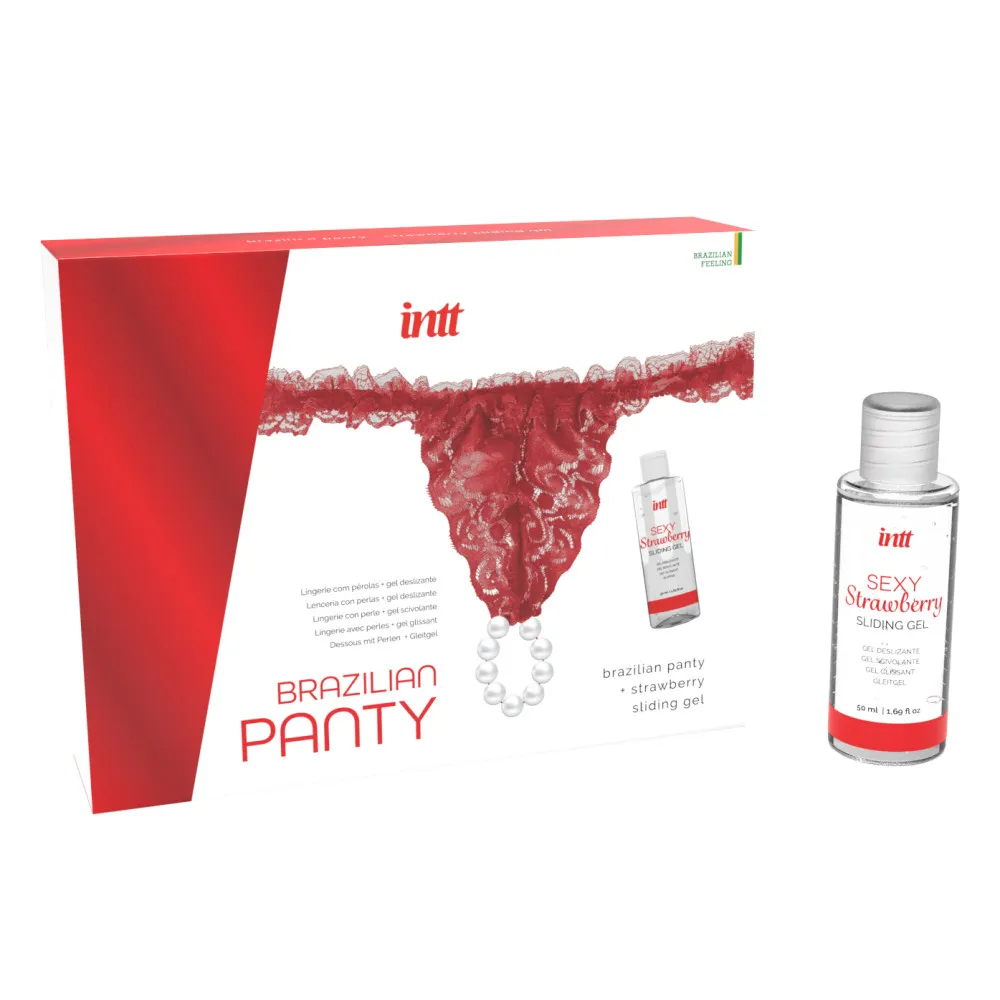 Intt Brazilian Panty, червоний