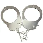 Adrien Lastic Handcuffs Metallic — фото 2