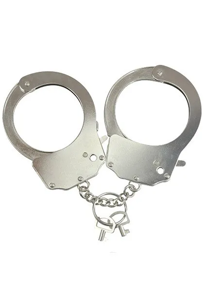 Adrien Lastic Handcuffs Metallic, сріблястий — фото 2