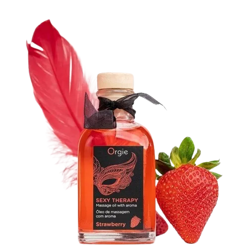 Orgie Lips Massage Kit Strawberry