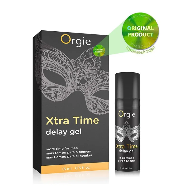 Тюбик гелю-пролонгатора Orgie Xtra Time Delay 15 мл