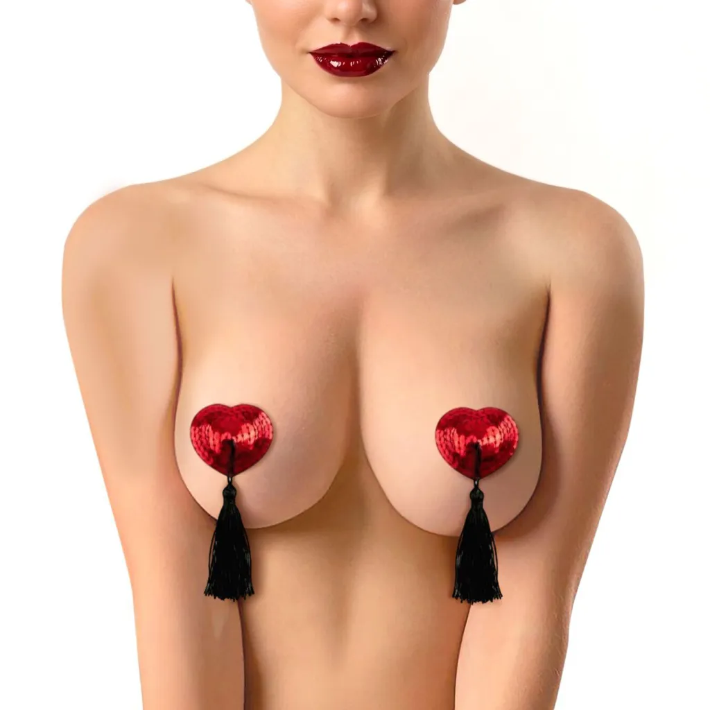 Art of Sex Sparkling Hearts, червоний