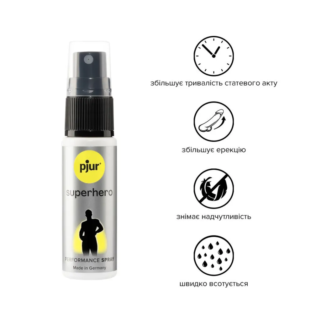Pjur Superhero Strong Performance Spray — фото 2