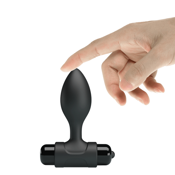 Pretty Love Vibro Butt Plug, чорний — фото 3
