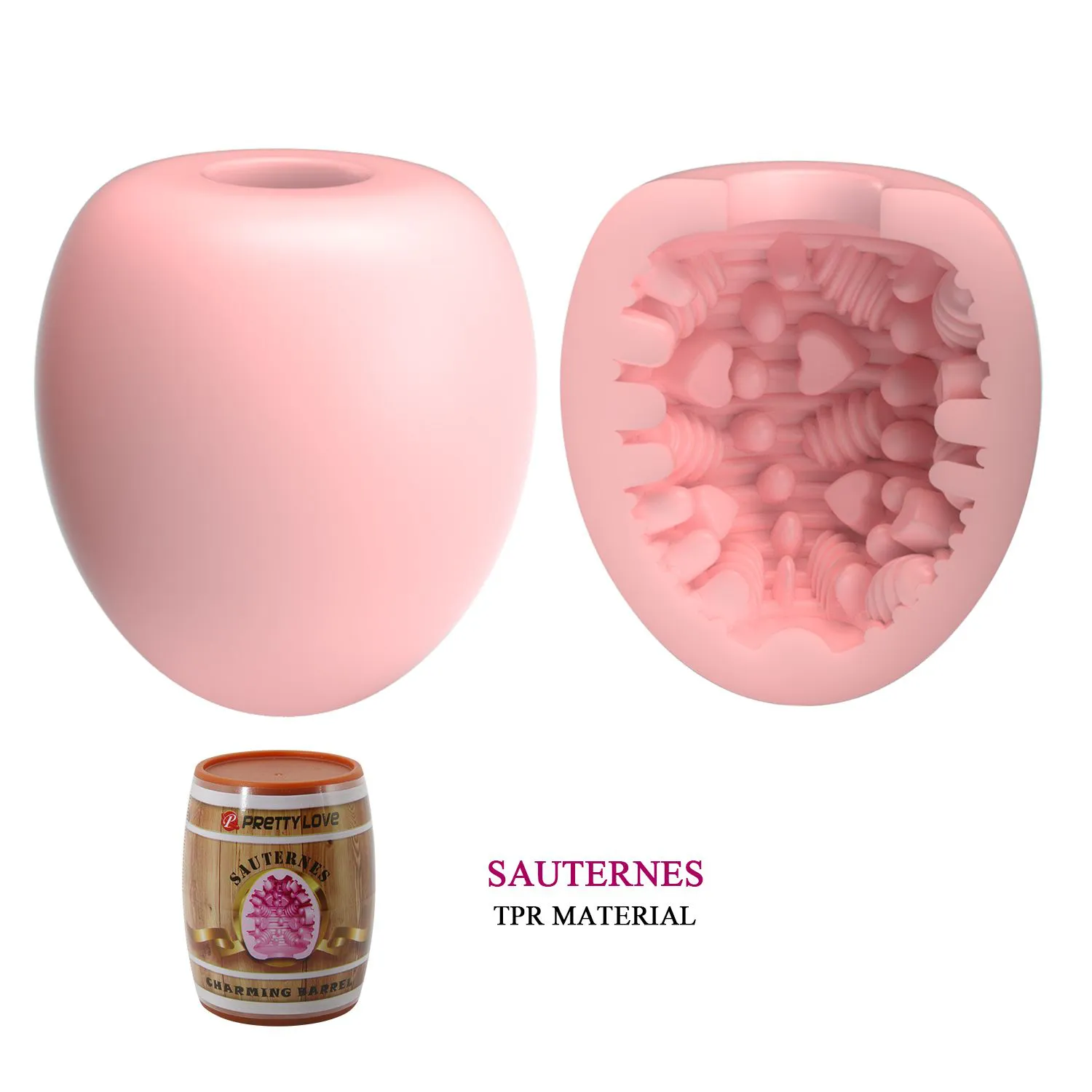 Pretty Love Sauterne Charming Barrel, светло-розовый — фото 3