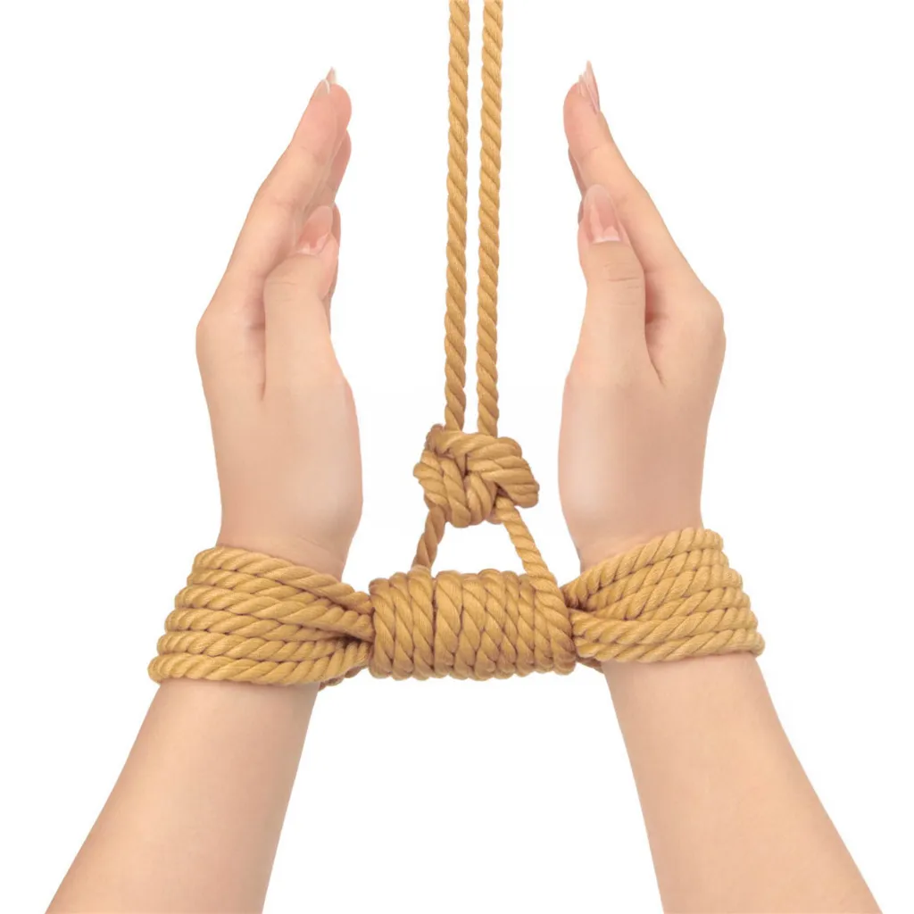 LoveToy Rebellion Reign Natural Bondage Rope, жовтий — фото 2