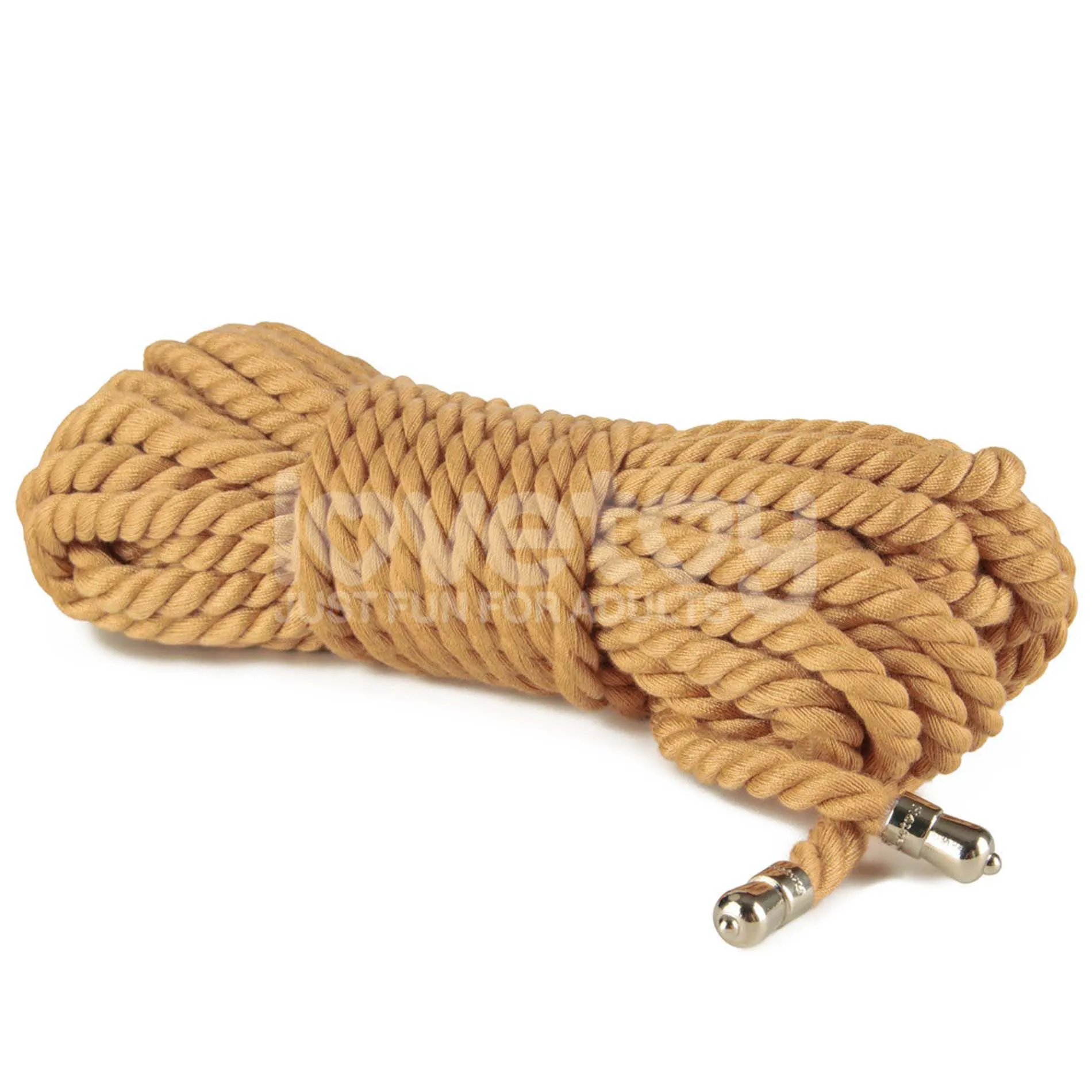 LoveToy Rebellion Reign Natural Bondage Rope, жовтий — фото 3