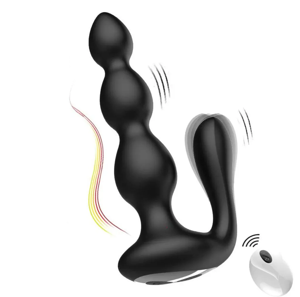 BOYS of TOYS B-Series Cute Anal Beads, чорний — фото 2