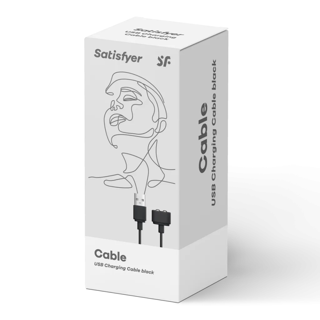 Satisfyer USB Charging Cable, черный — фото 3