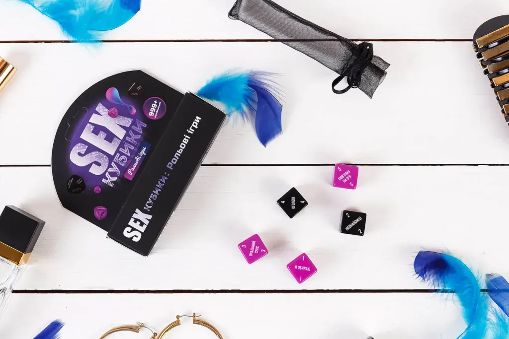 FunGamesShop SEX-кубики «Рольові ігри», різнокольоровий — фото 4