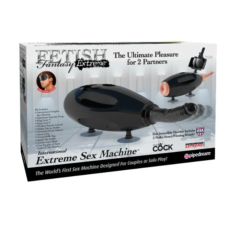 Pipedream Fetish Fantasy Extreme Sex Machine, чорний — фото 2