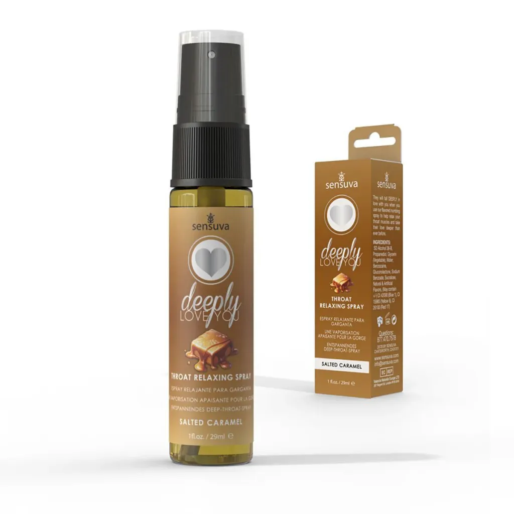Флакон спрею для мінету Sensuva Deeply Love You Salted Caramel