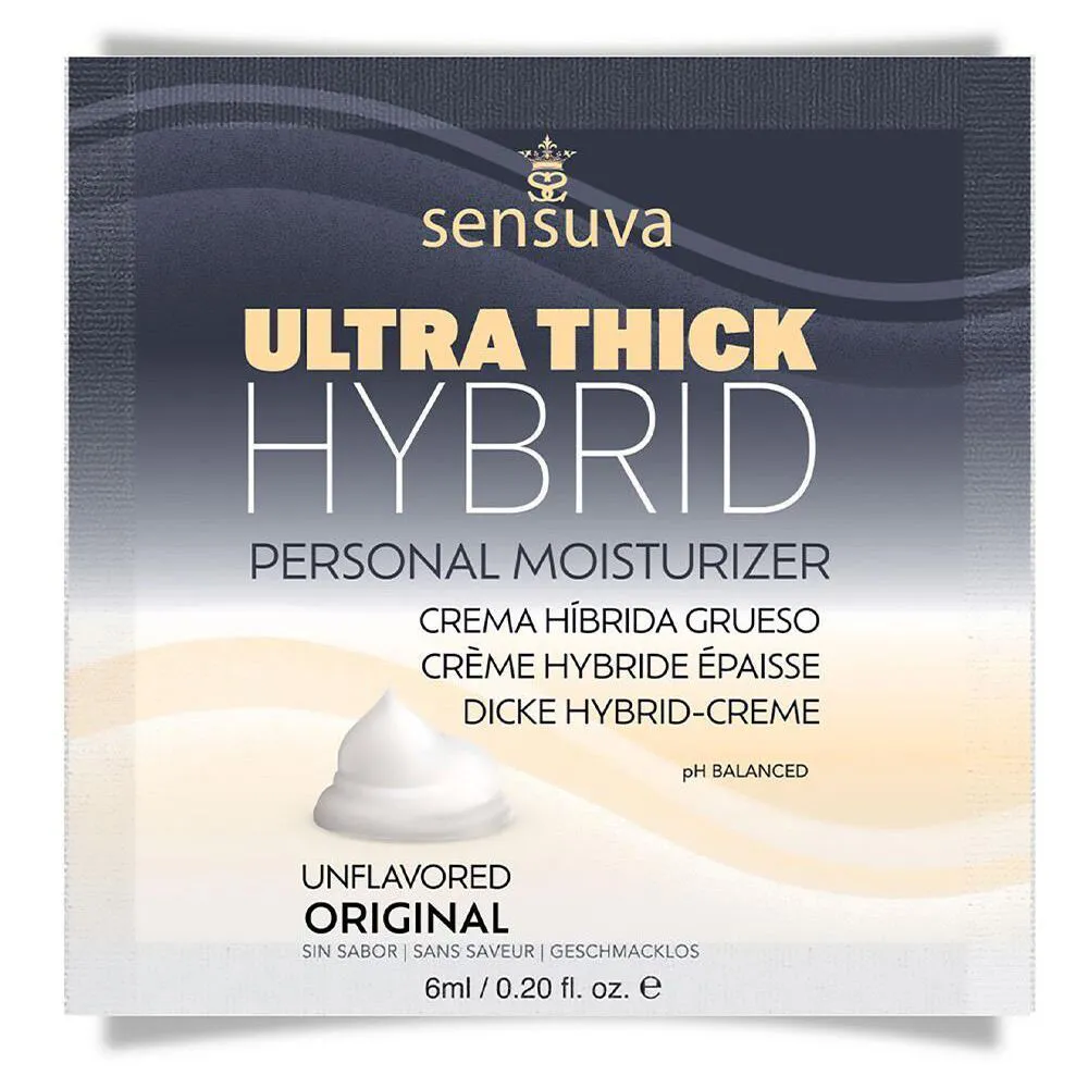 Пробник густого лубриканту Sensuva Ultra-Thick Hybrid Formula