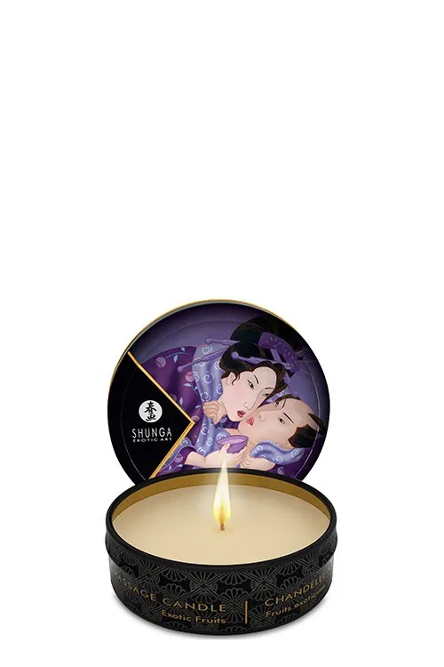 Shunga Massage Candle, екзотичні фрукти, 30 мл