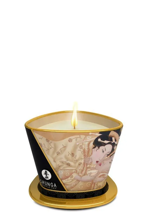 Shunga Massage Candle, ваніль, 170 мл