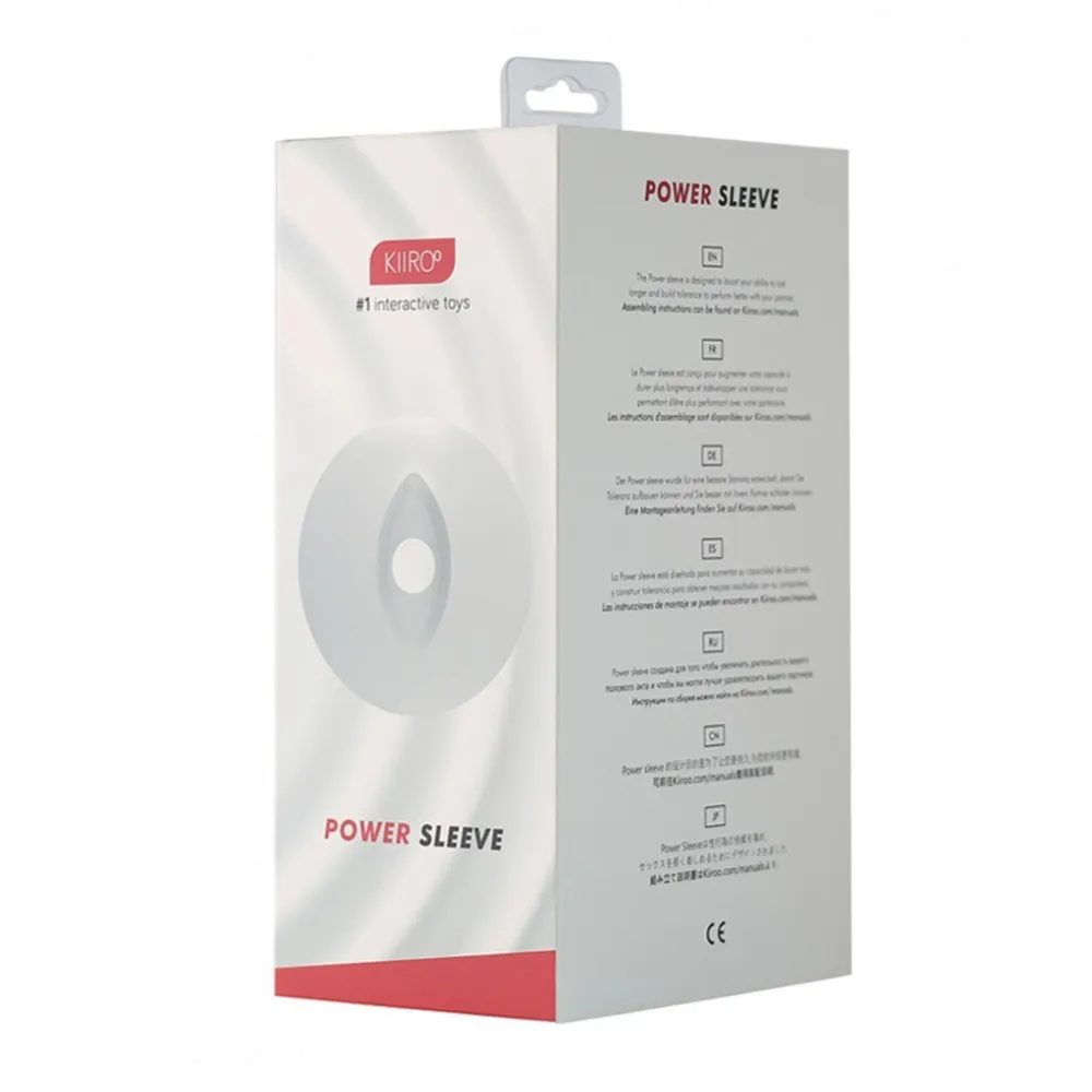 Kiiroo Titan Sleeve Power, прозорий — фото 4