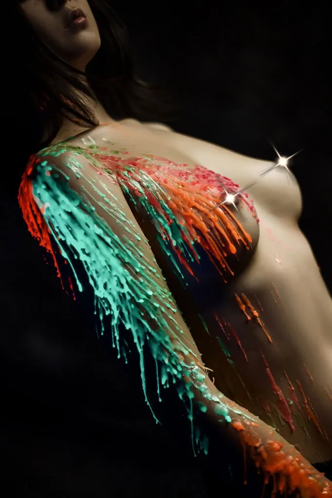 Art of Sex — люмінесцентна свічка для ігор з воском, рожевий — фото 4