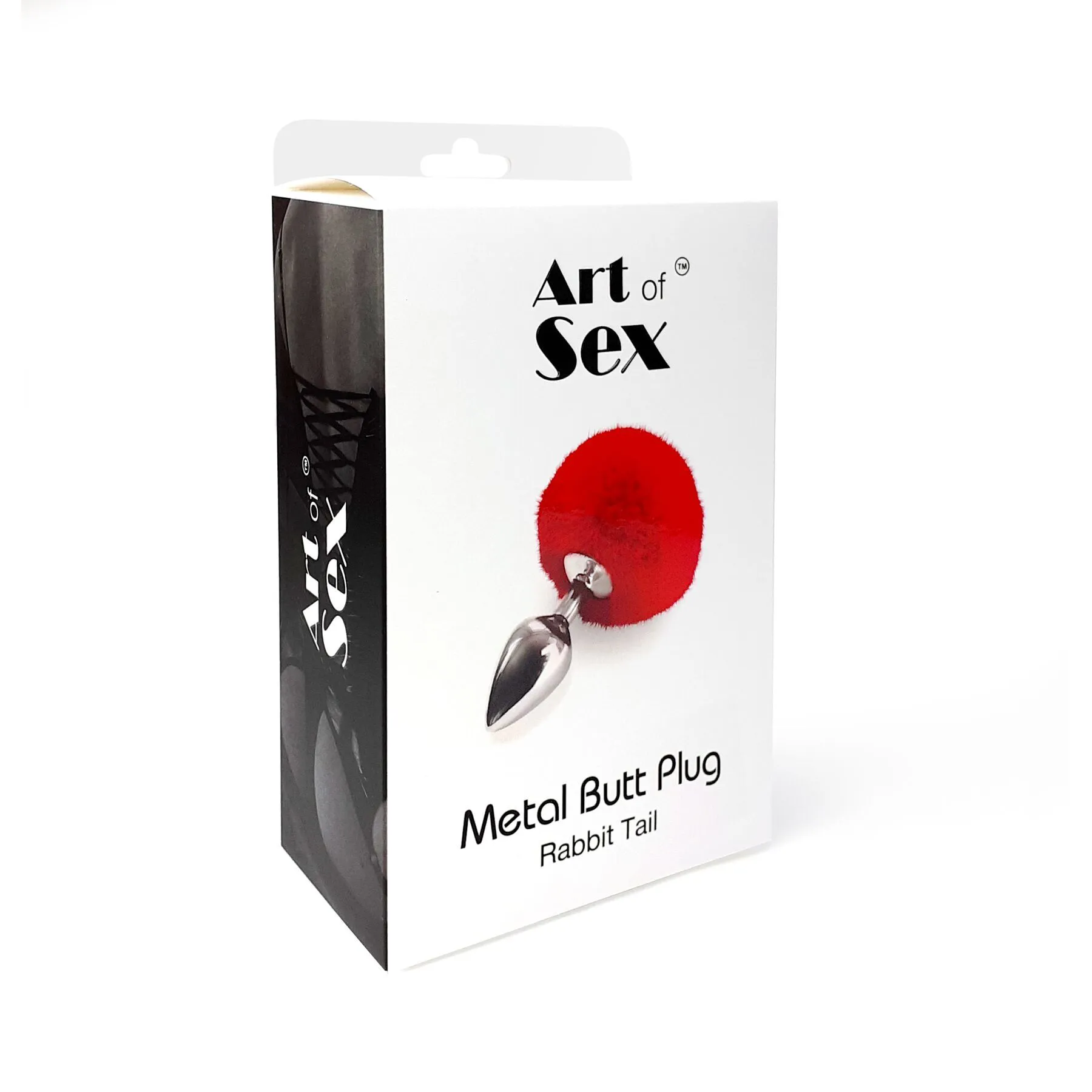Art of Sex Rabbit Tail — металева пробка — фото 4