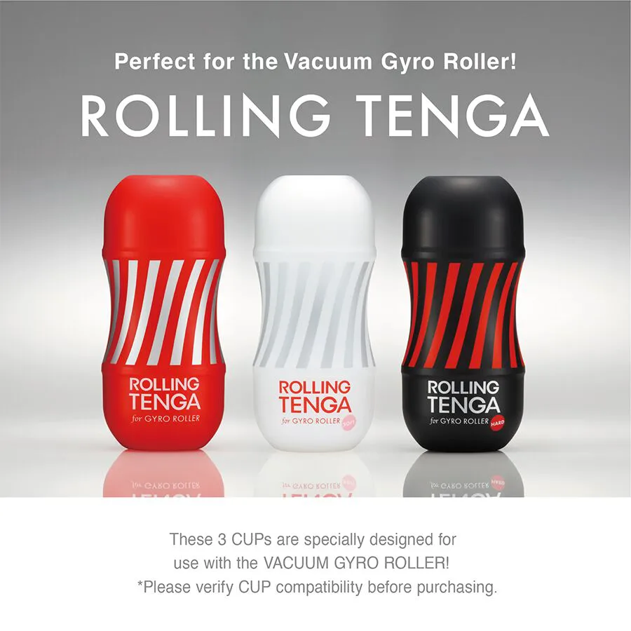 Tenga Vacuum Gyro Roller, чорний — фото 7