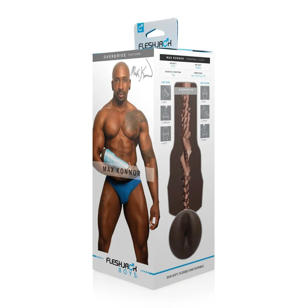 Fleshlight Fleshjack Boys Max Konnor Overdrive, чорний — фото 12