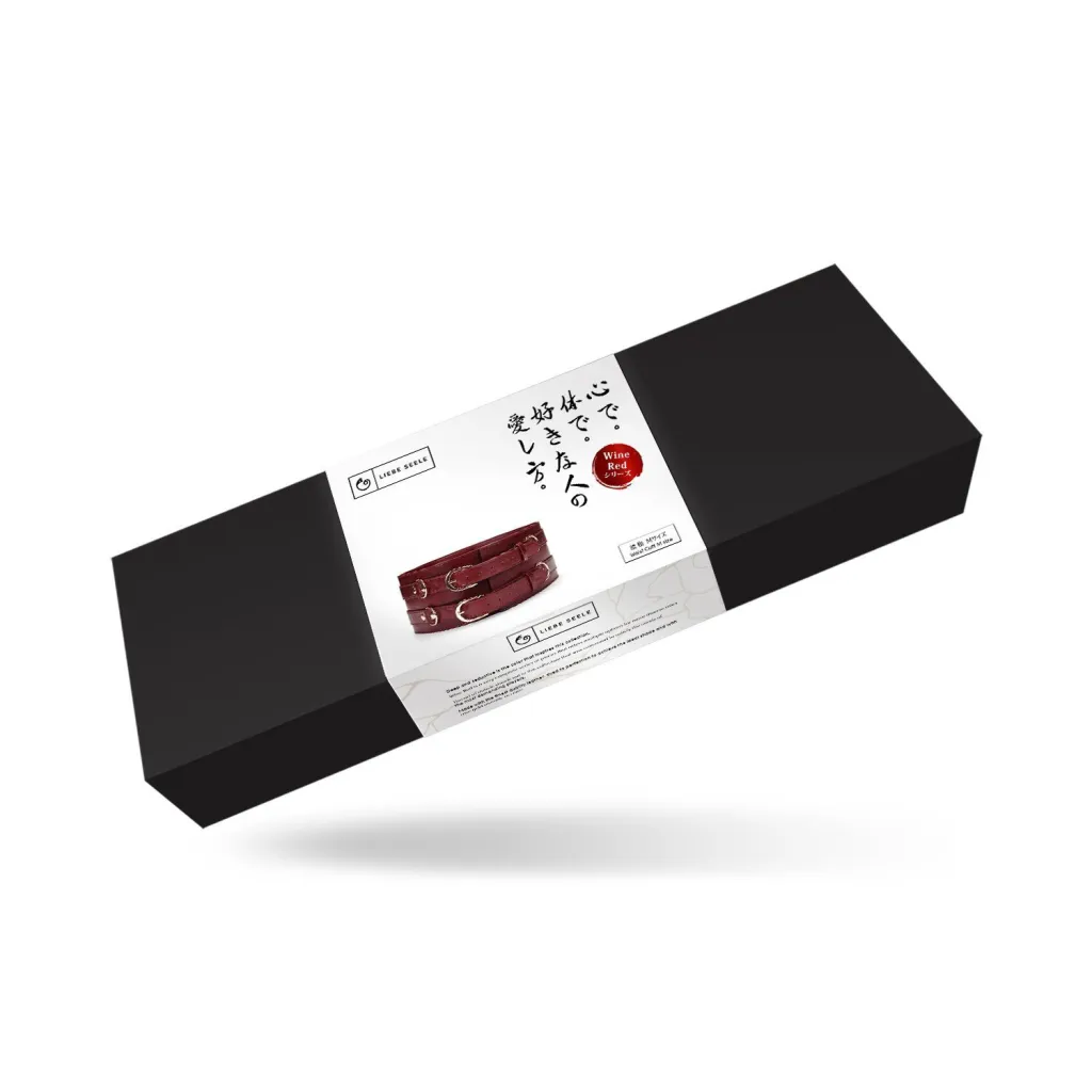 Liebe Seele Wine Red Waist Cuff, бордовий — фото 8