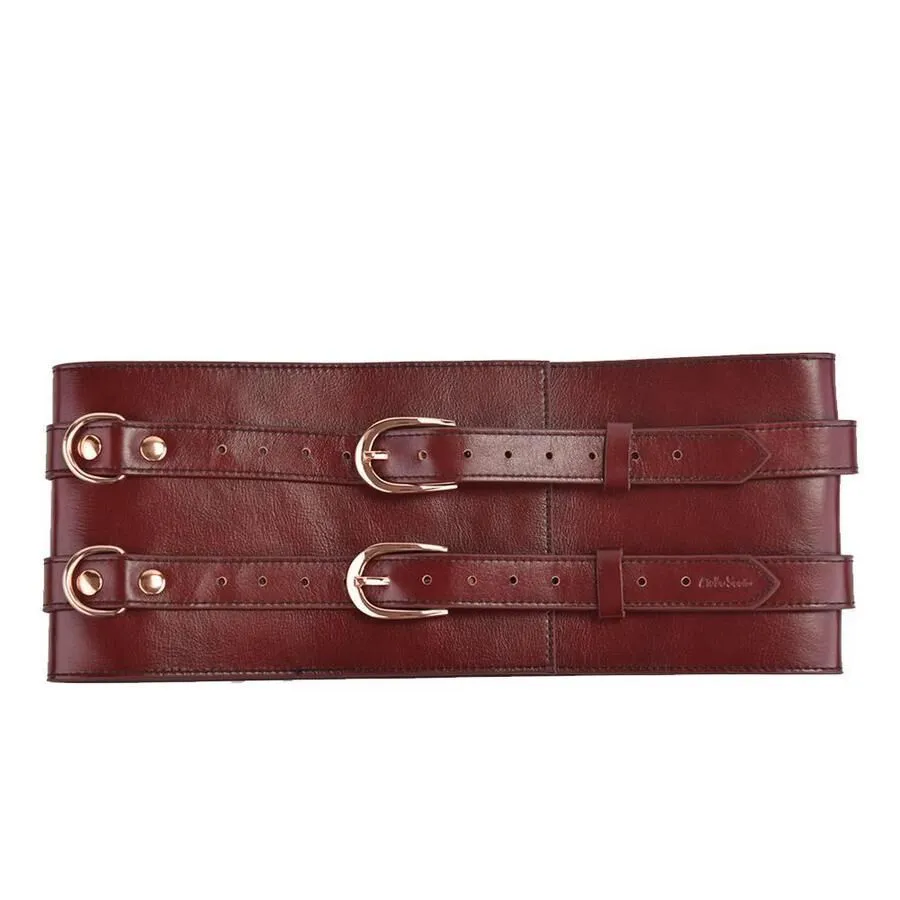 Liebe Seele Wine Red Waist Cuff, бордовий — фото 5