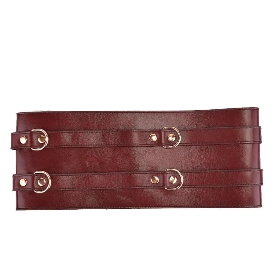 Liebe Seele Wine Red Waist Cuff, бордовий — фото 6
