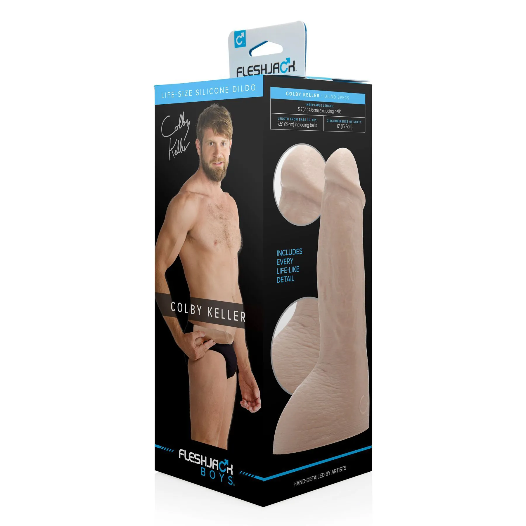 Fleshjack Boys Colby Keller, тілесний — фото 5