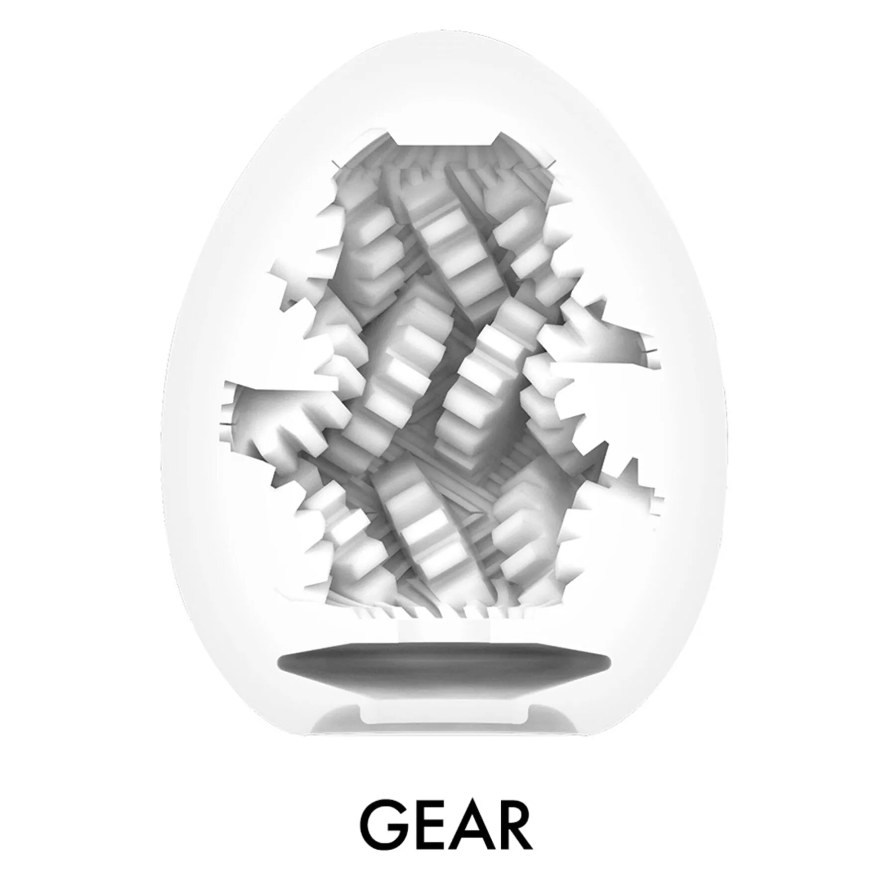 Tenga Egg Hard Boiled Gear, білий — фото 2