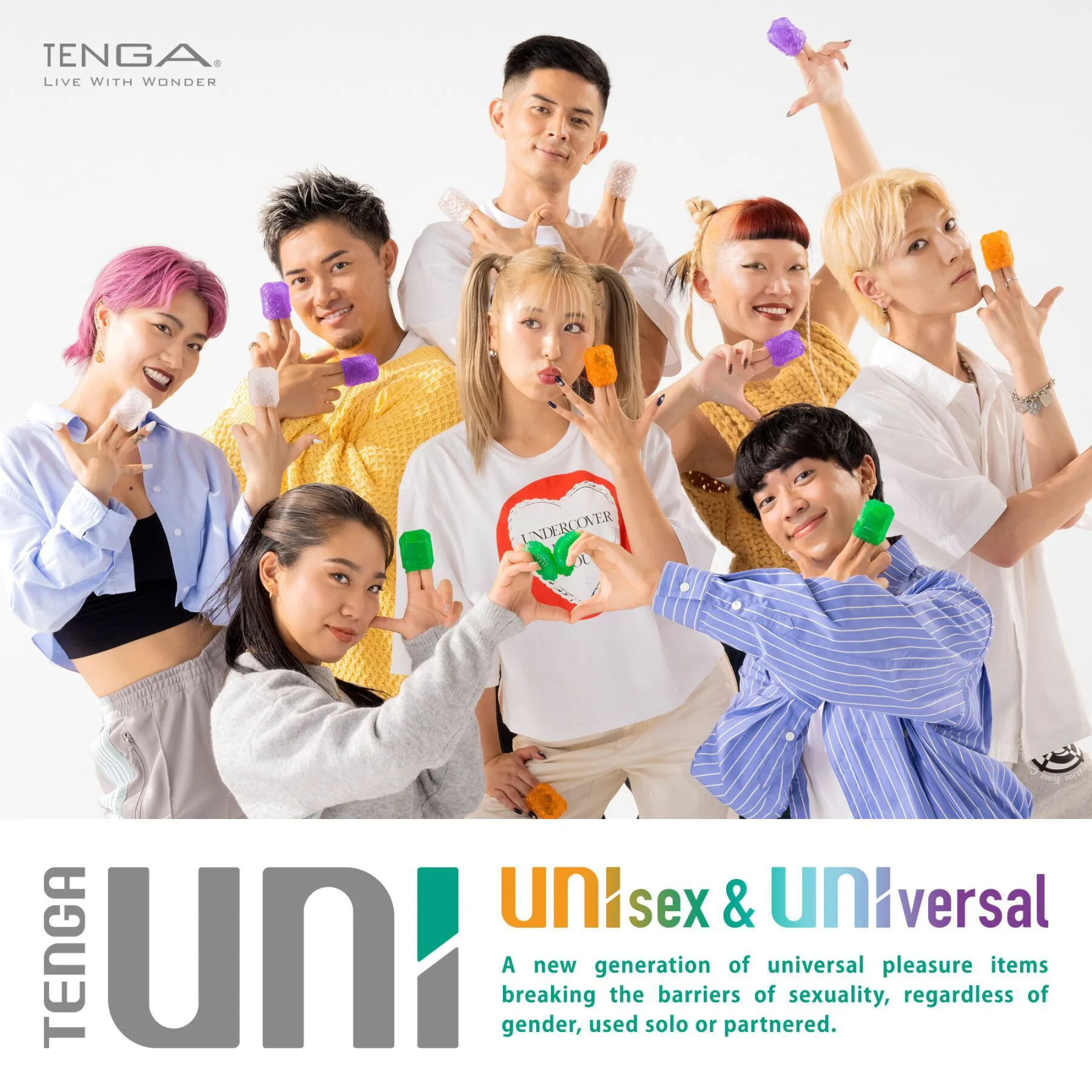 Tenga UNI Variety Pack, різнокольоровий — фото 8