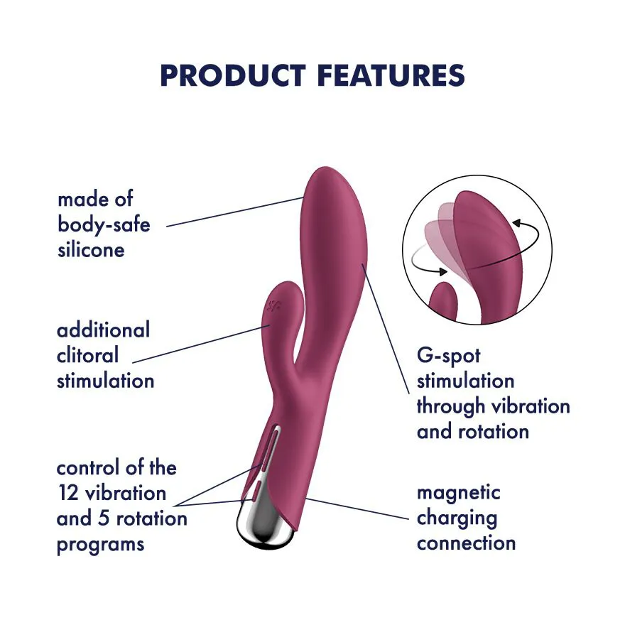 Satisfyer Spinning Rabbit 1 — фото 7