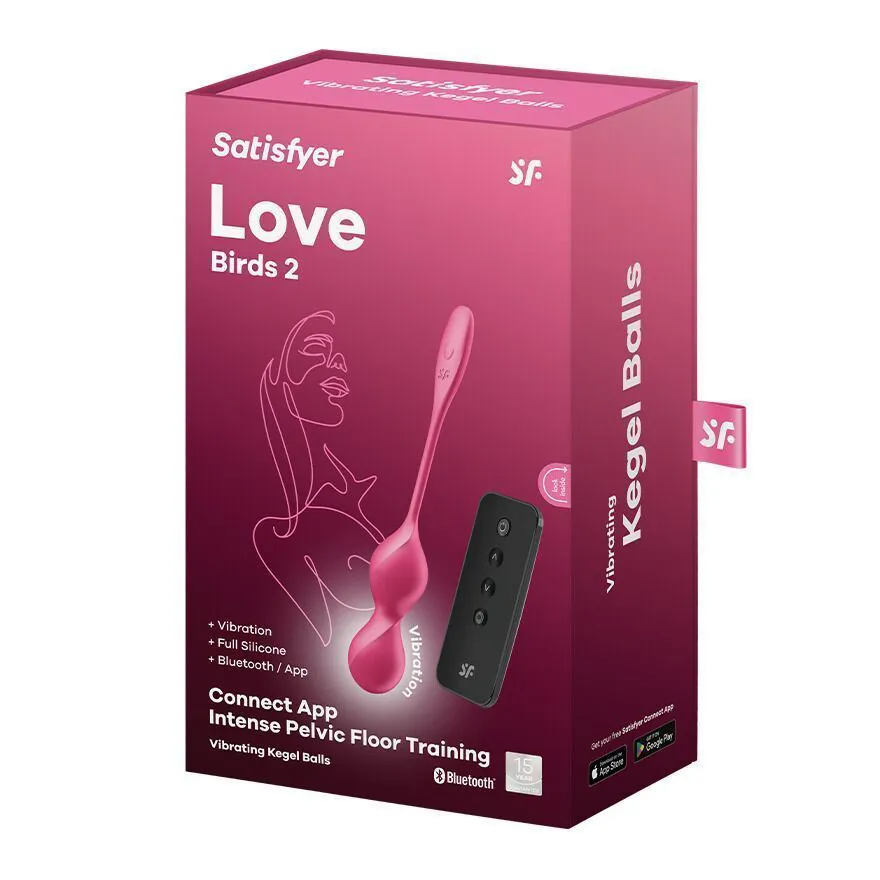 Satisfyer Love Birds 2 Connect App, рожевий — фото 5