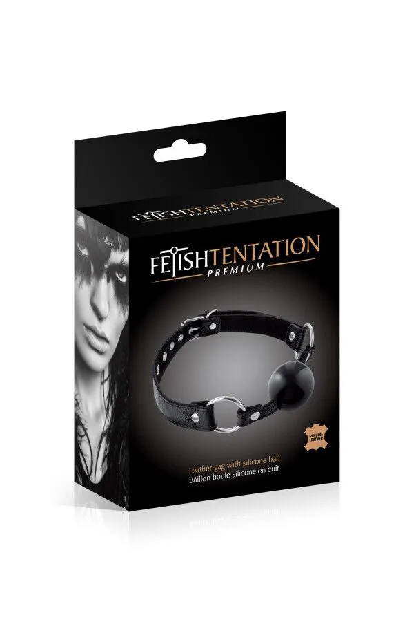 Fetish Tentation Premium Leather Gag — фото 2