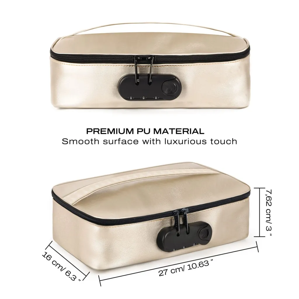 Dorcel Discreet Box Luxury Gold, золотий — фото 6