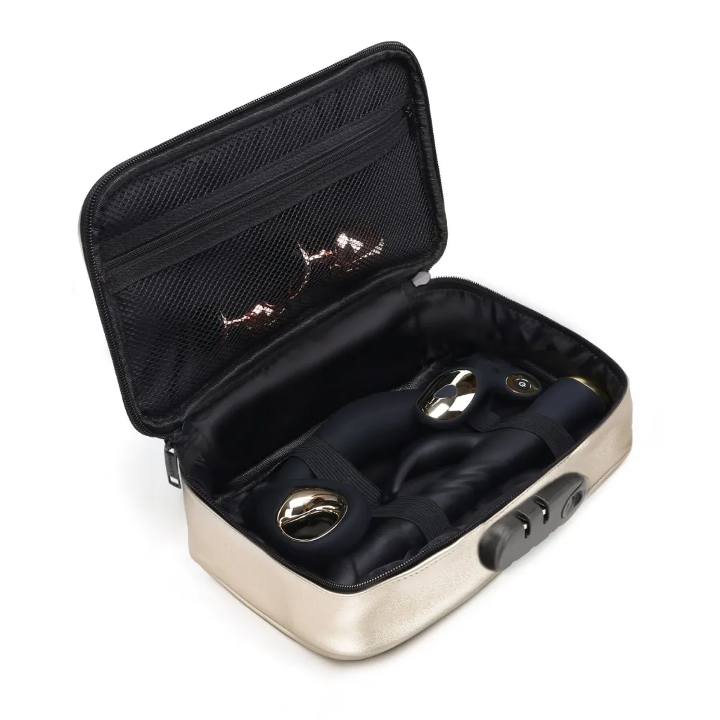 Dorcel Discreet Box Luxury Gold, золотий — фото 3
