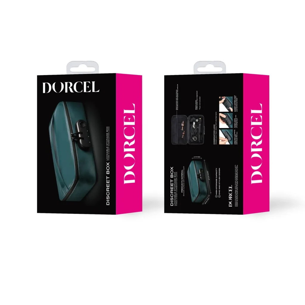 Dorcel Discreet Box Luxury Green, зелений — фото 8