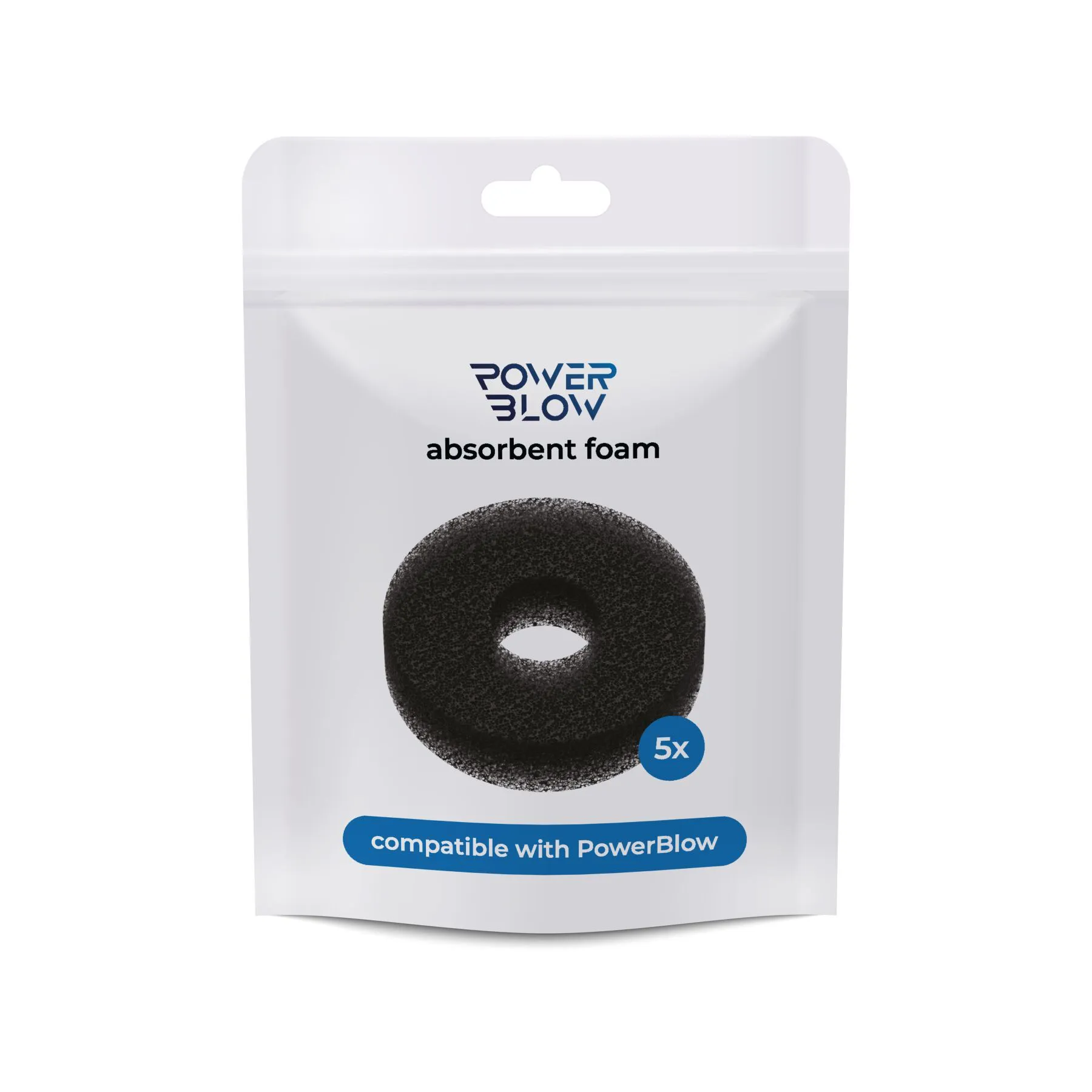 Kiiroo PowerBlow Absorbent Foam, чорний — фото 2