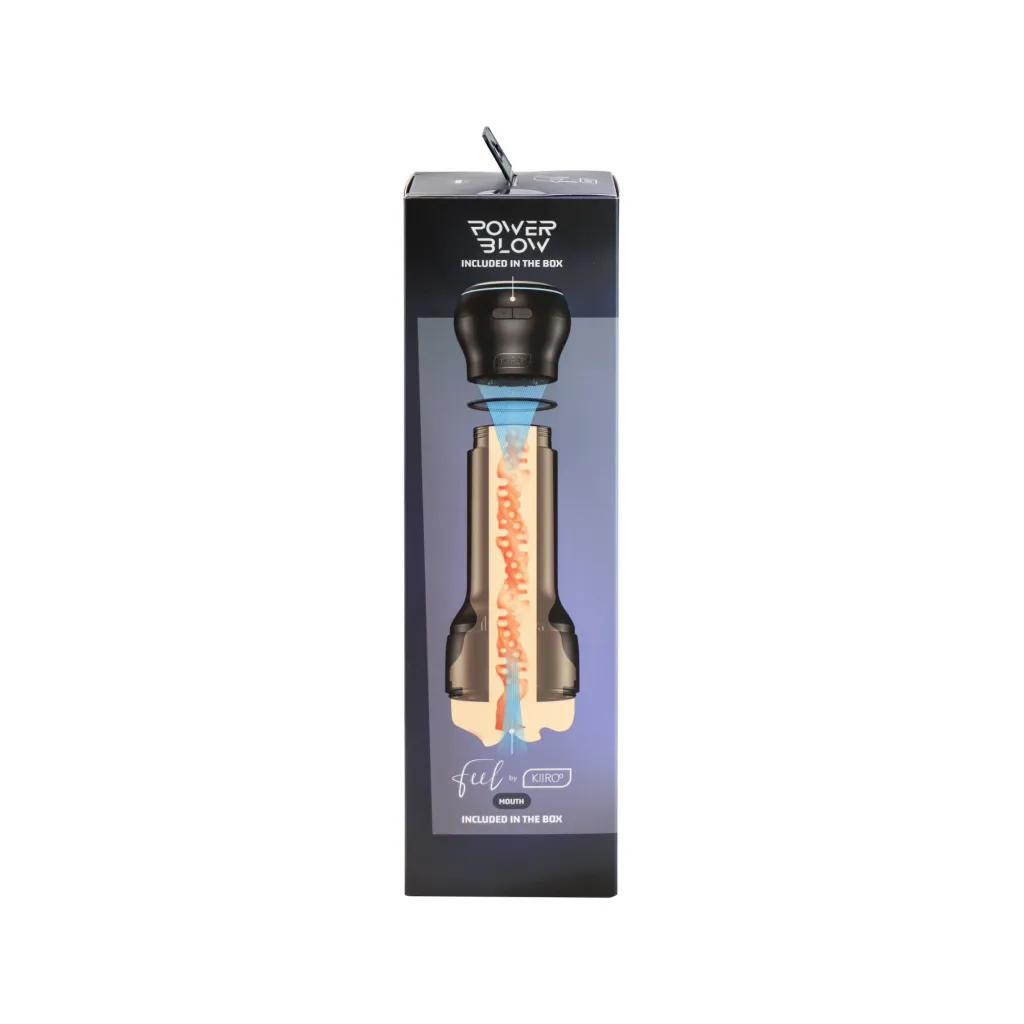 Kiiroo Feel Mouth + PowerBlow, тілесний — фото 5