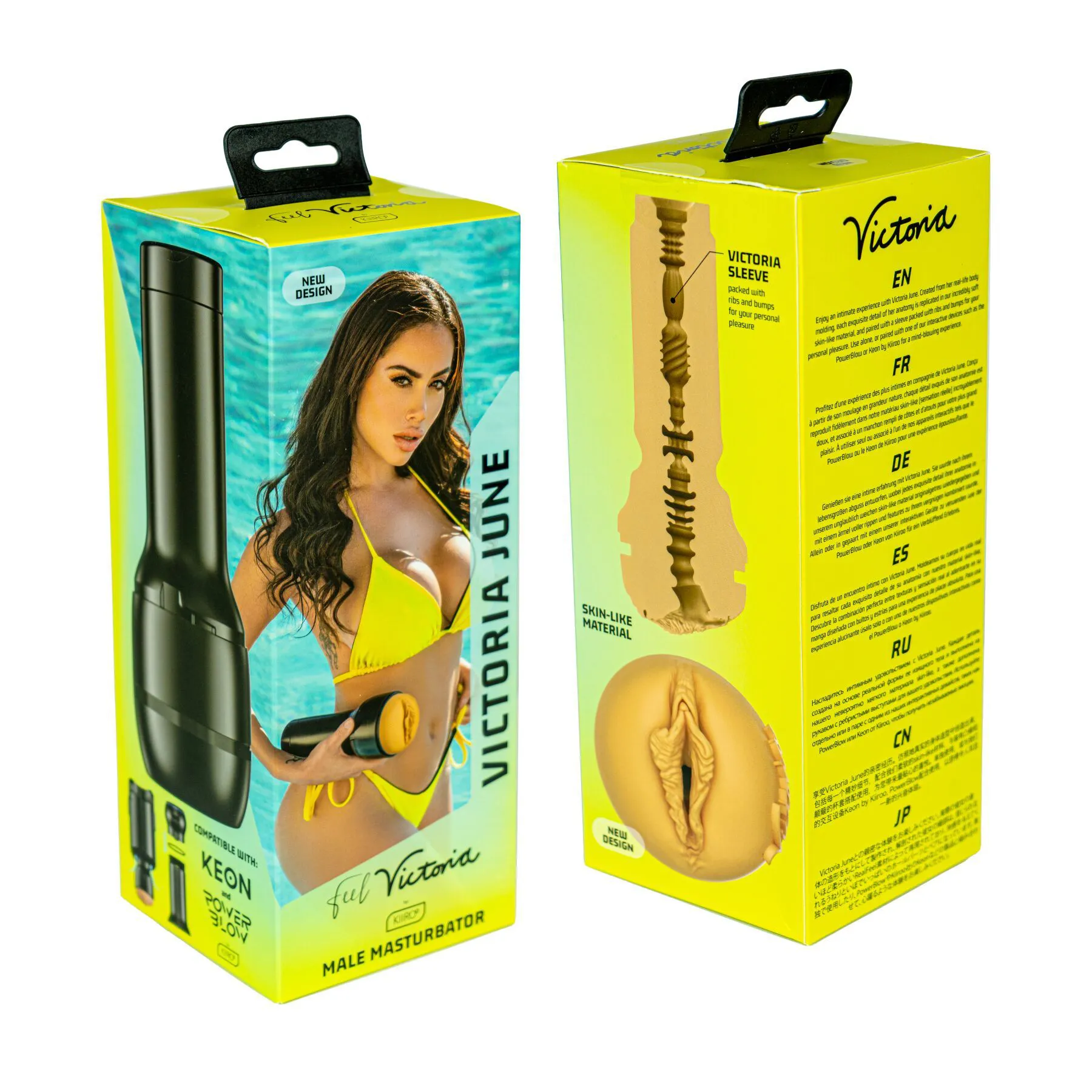 Kiiroo Feel Victoria June PBC, тілесний — фото 8