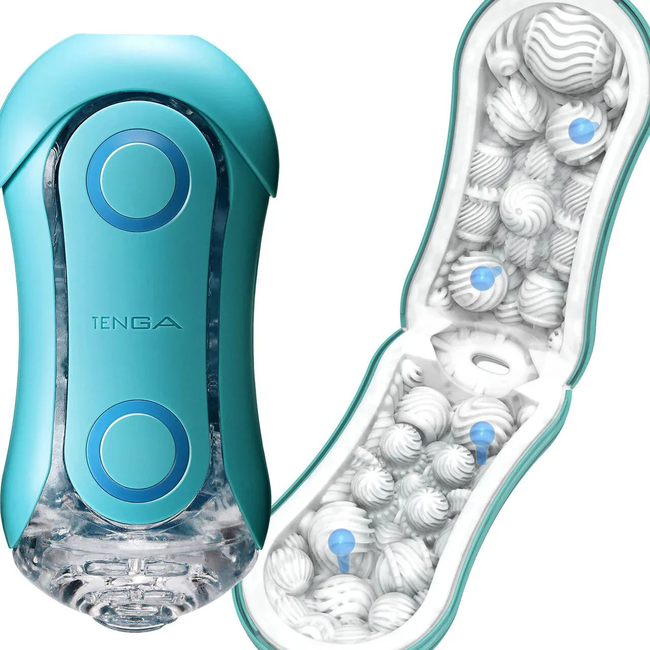 Tenga Flip Orb Ocean Blue — фото 9
