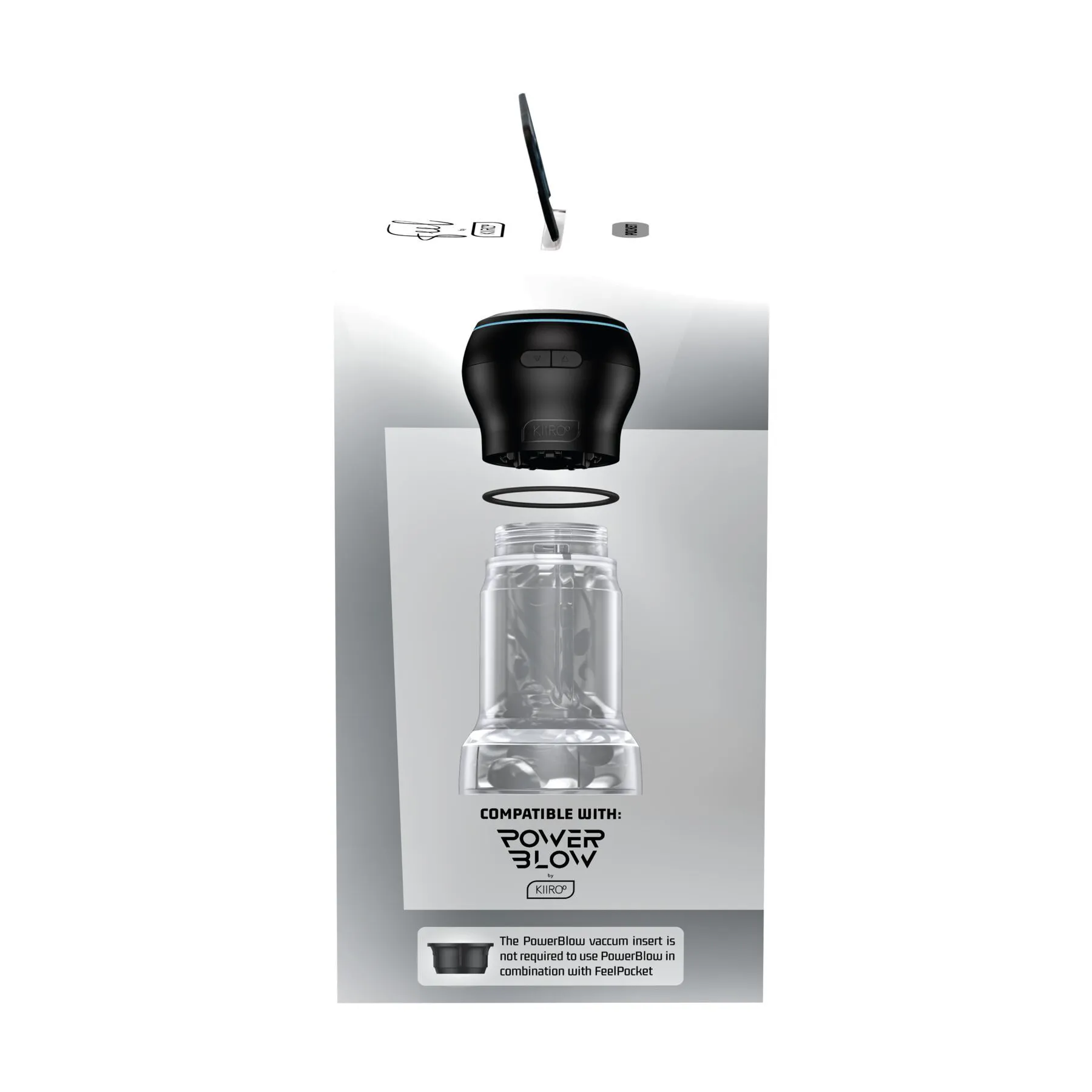 Kiiroo Feel Pocket Crystal — фото 11