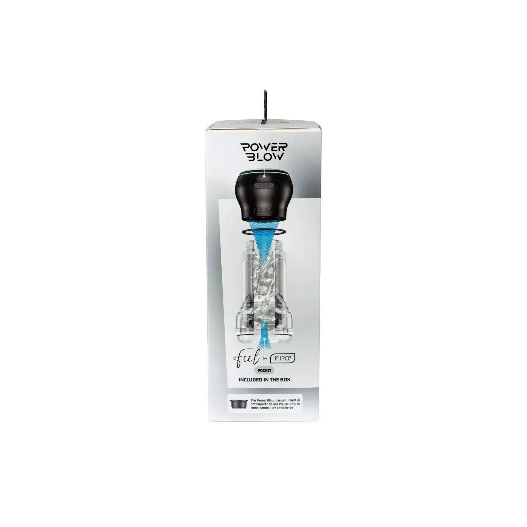 Kiiroo Feel Pocket Crystal + PowerBlow, прозорий — фото 7