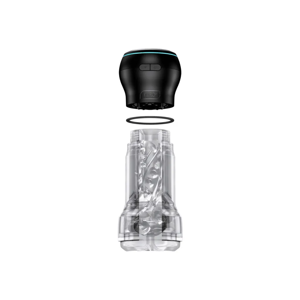 Kiiroo Feel Pocket Crystal + PowerBlow, прозорий — фото 2