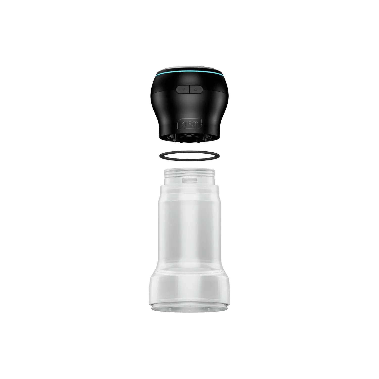 Kiiroo Feel Pocket Crystal + PowerBlow, прозорий — фото 3
