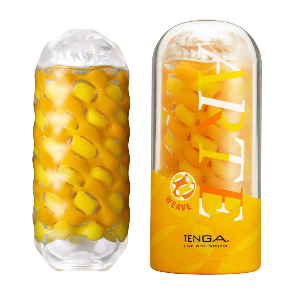 Tenga ARTE WEAVE, жовтий — фото 7