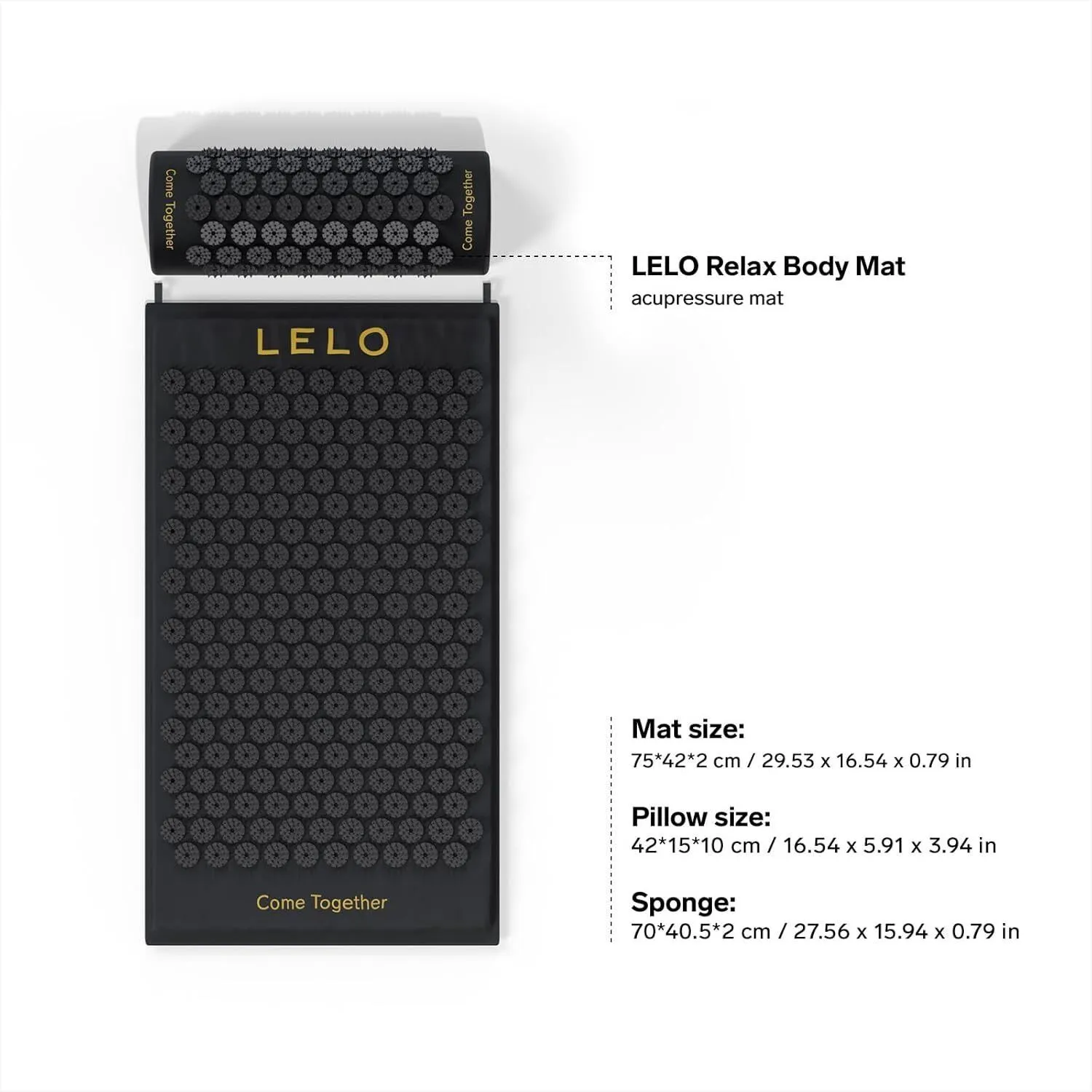 LELO Relax Body Mat, чорний — фото 2